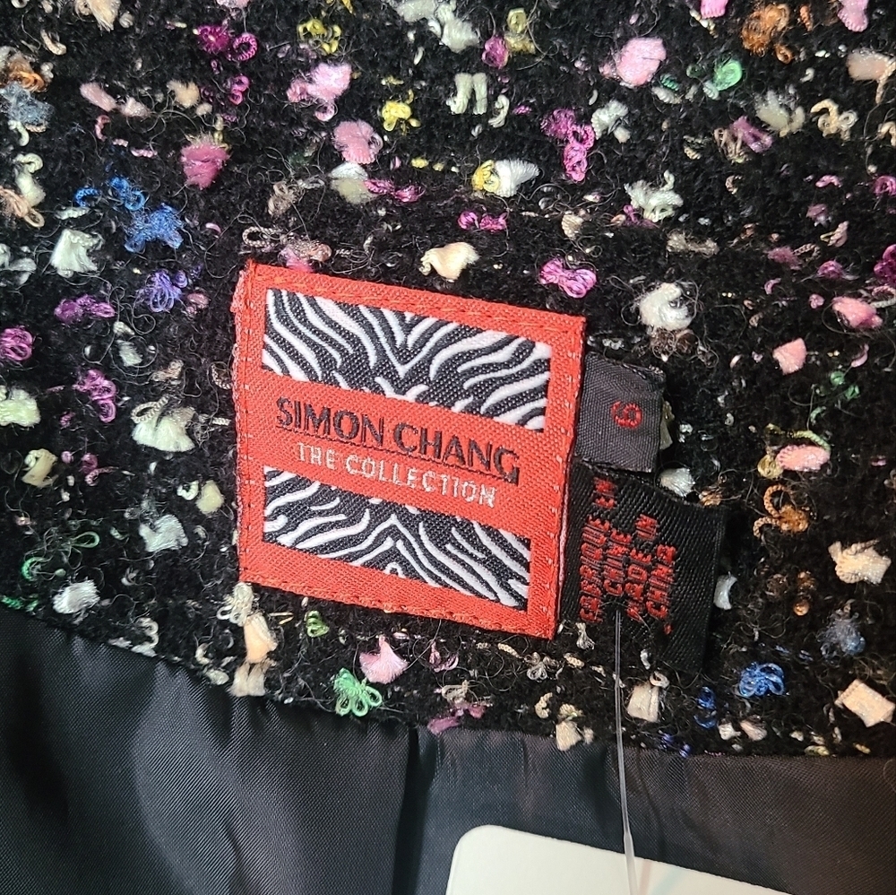 Simon Chang Multi Color Blazer - Picture 6 of 13